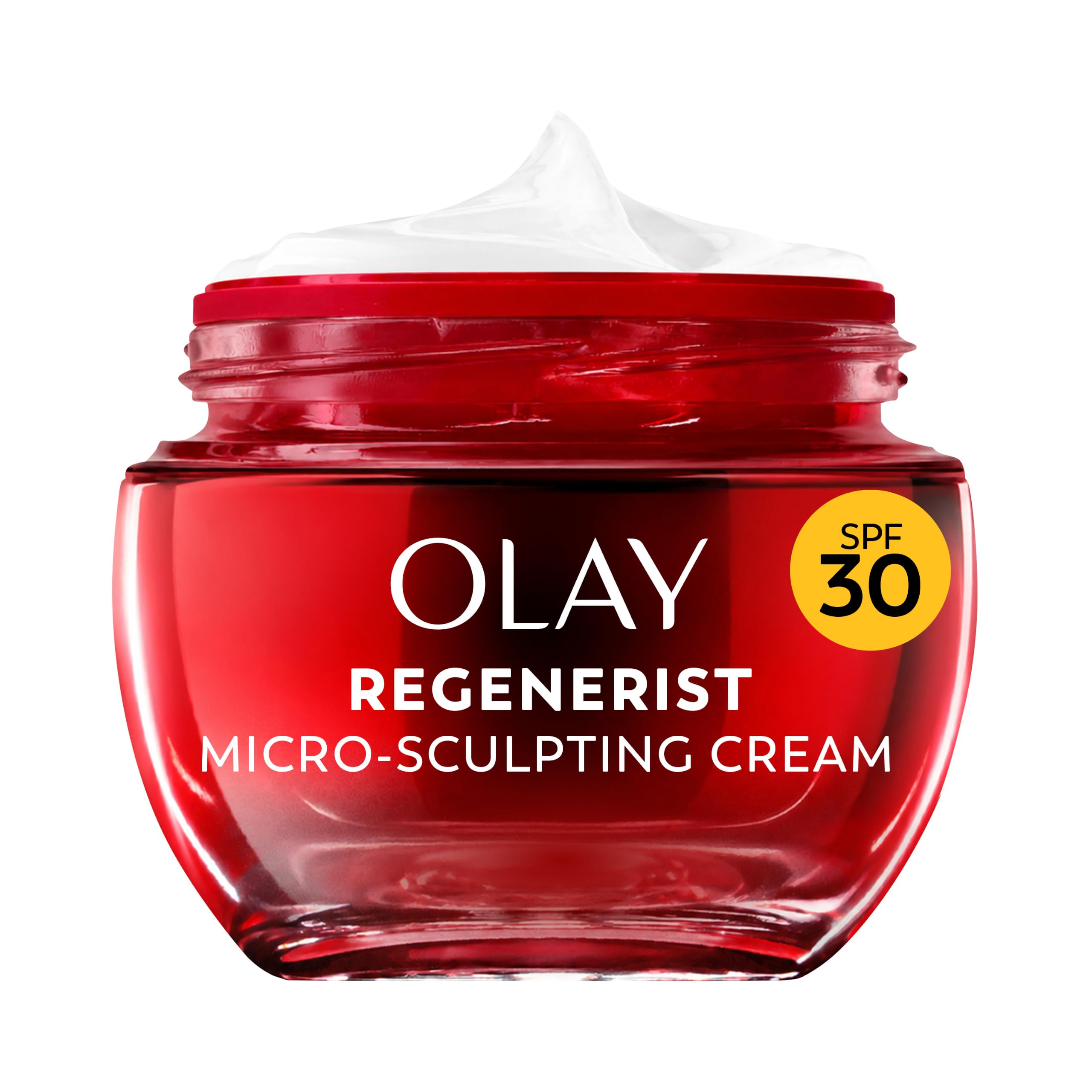OLAY Regenerist Face Cream SPF30 [Niacinamide & Peptides] Moisturiser, 50ml | SPF 30 Protection, Active Firming Skincare, With Niacinamide & Peptides, Non-Greasy