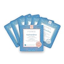 H2Overdose Advanced Collection 2.0, Maschera Ufo, Maschera Viso Idratante, Kit Skincare, Acido Ialuronico e Vitamina E, per Tutti i Tipi di Pelle, Pelle Secca e Screpolata, Set da 6 Pezzi