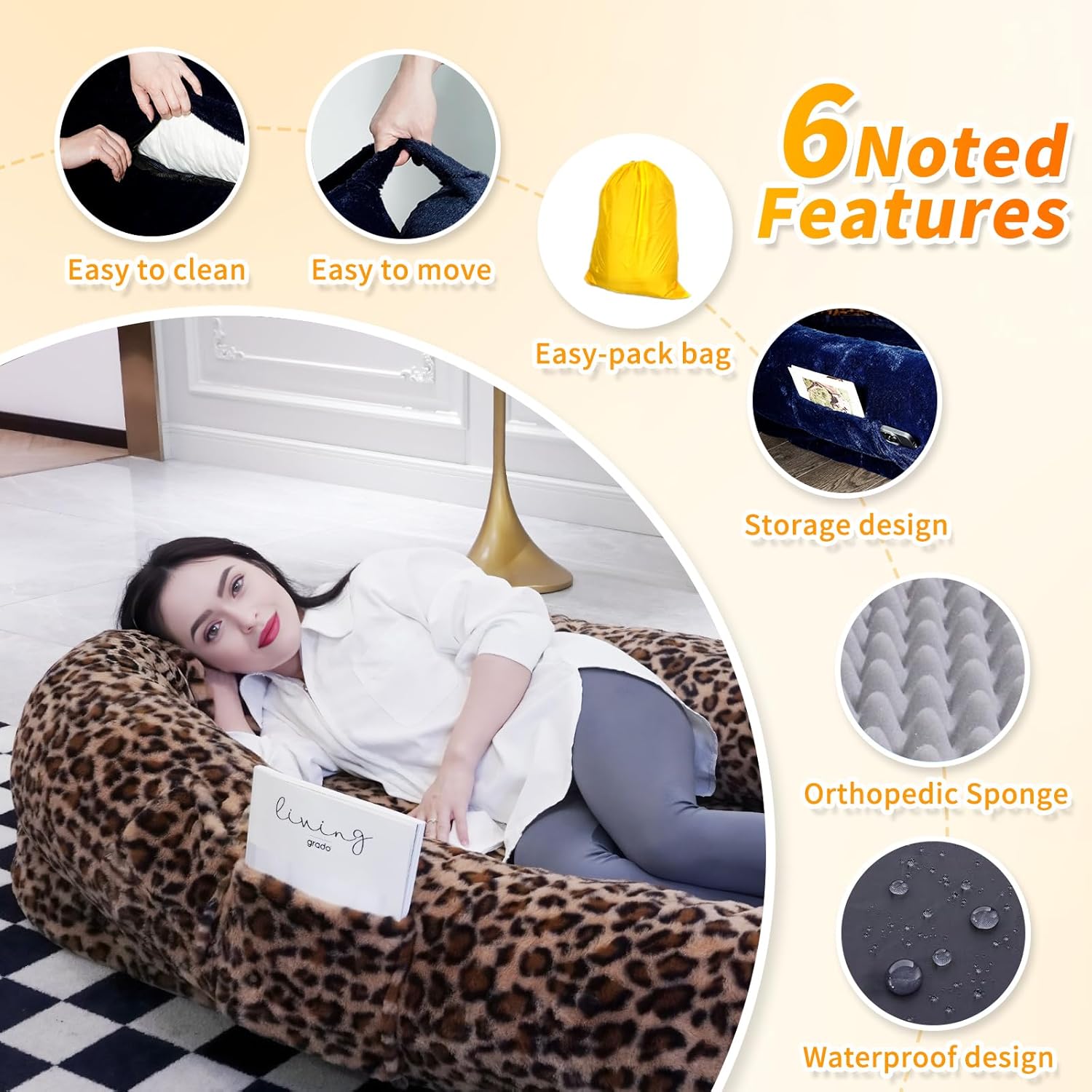 review Human Dog Bed，65