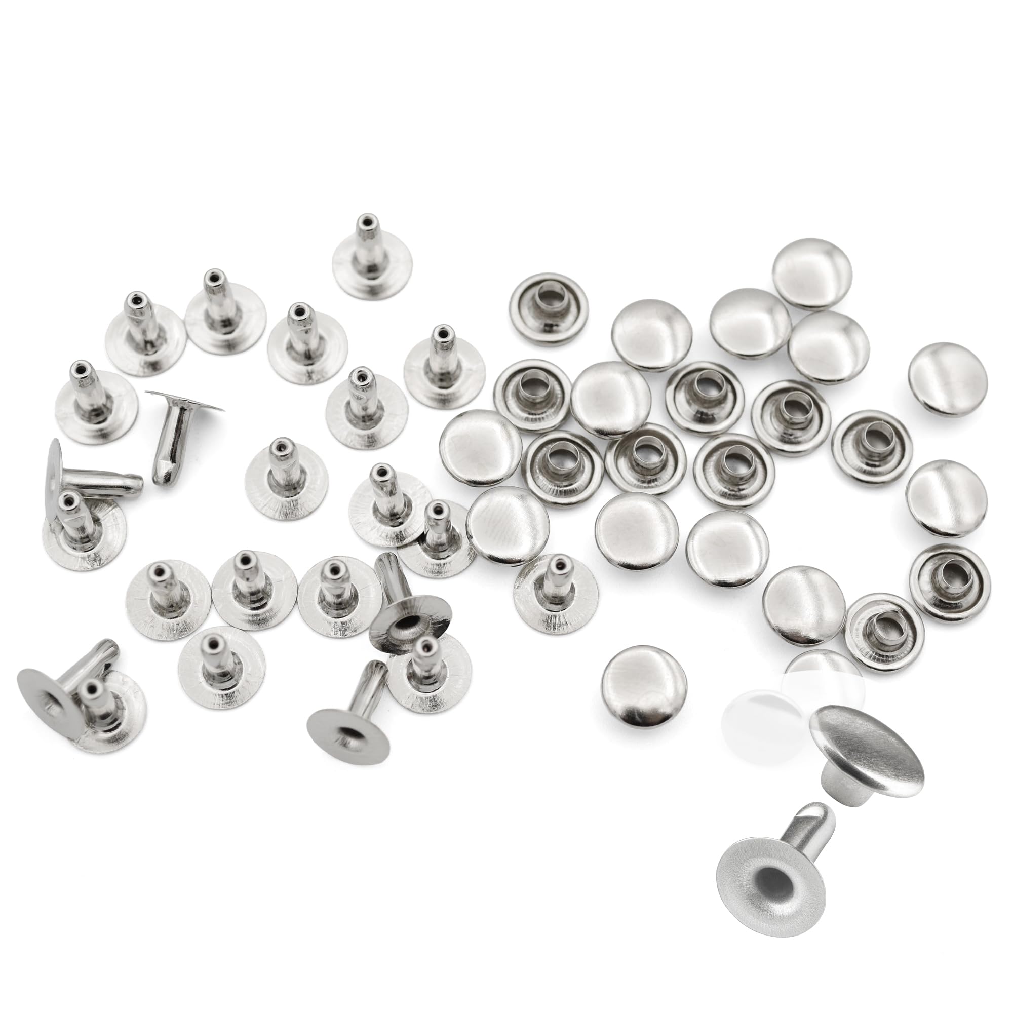 s*6様 RIVET 初期 2本 Small Double Cap Jiffy Rivets®, 11 mm – Weaver Leather Supply