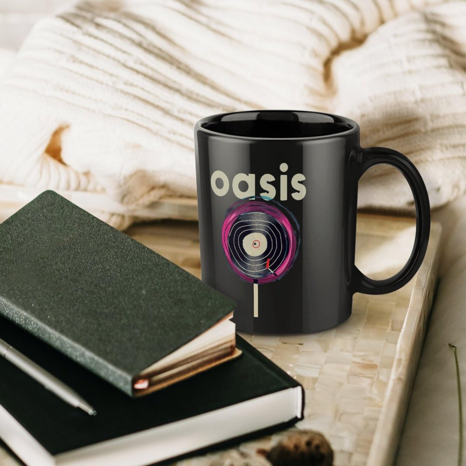 オアシス マグカップ コースター ① oasis 30周年 特別展 グッズ