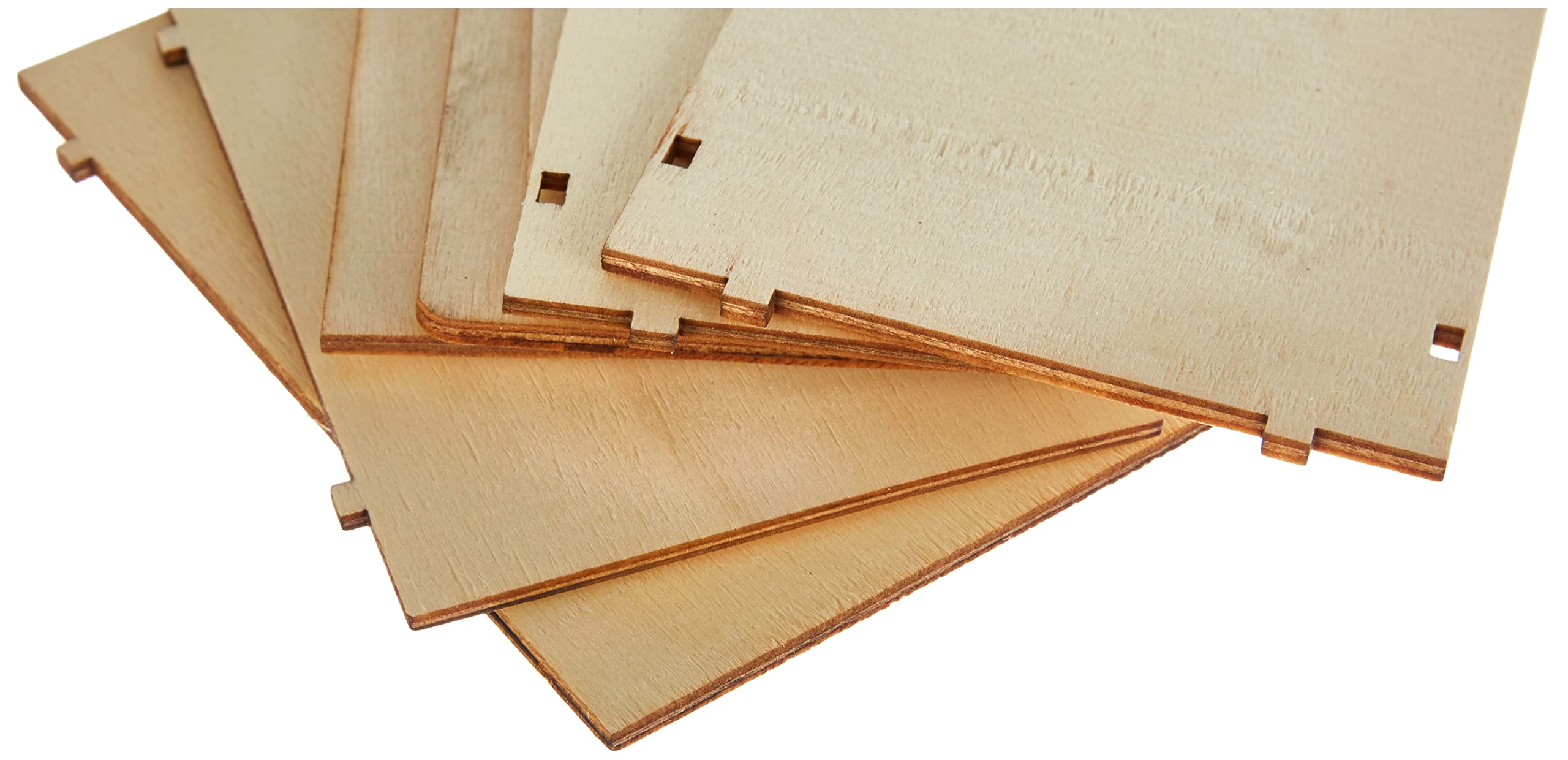 Rayher 62224000 kit in legno casetta per uccelli FSC Mix Credit, 11 x 10,5 x 17 cm, 7 pezzi, Oggetto decorativo, Oggetti decorativi