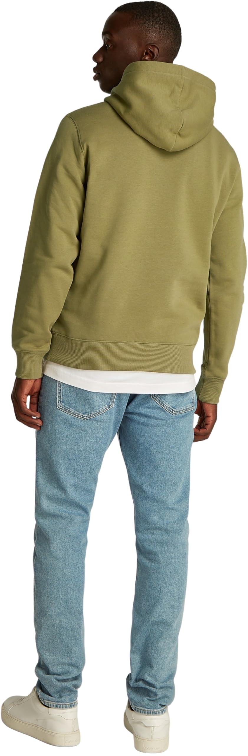 Calvin Klein Jeans Seasonal Monologo Regular Hoodie Felpa con Cappuccio Uomo