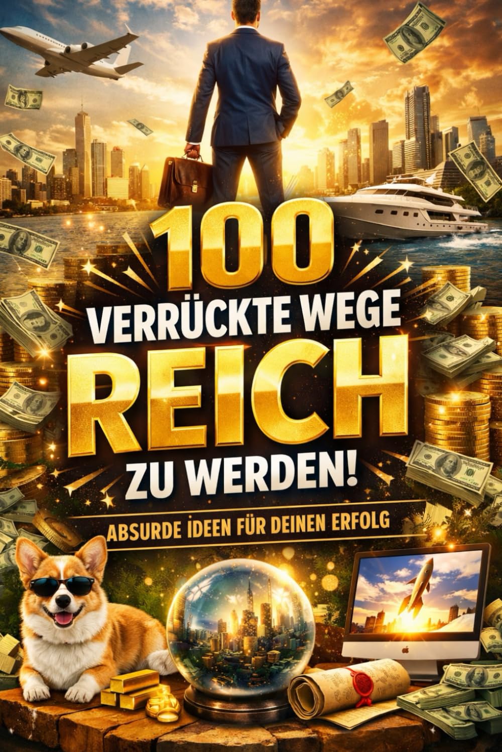 100 verrückte Wege reich zu werden: Absurd. Genial. Vielleicht profitabel.