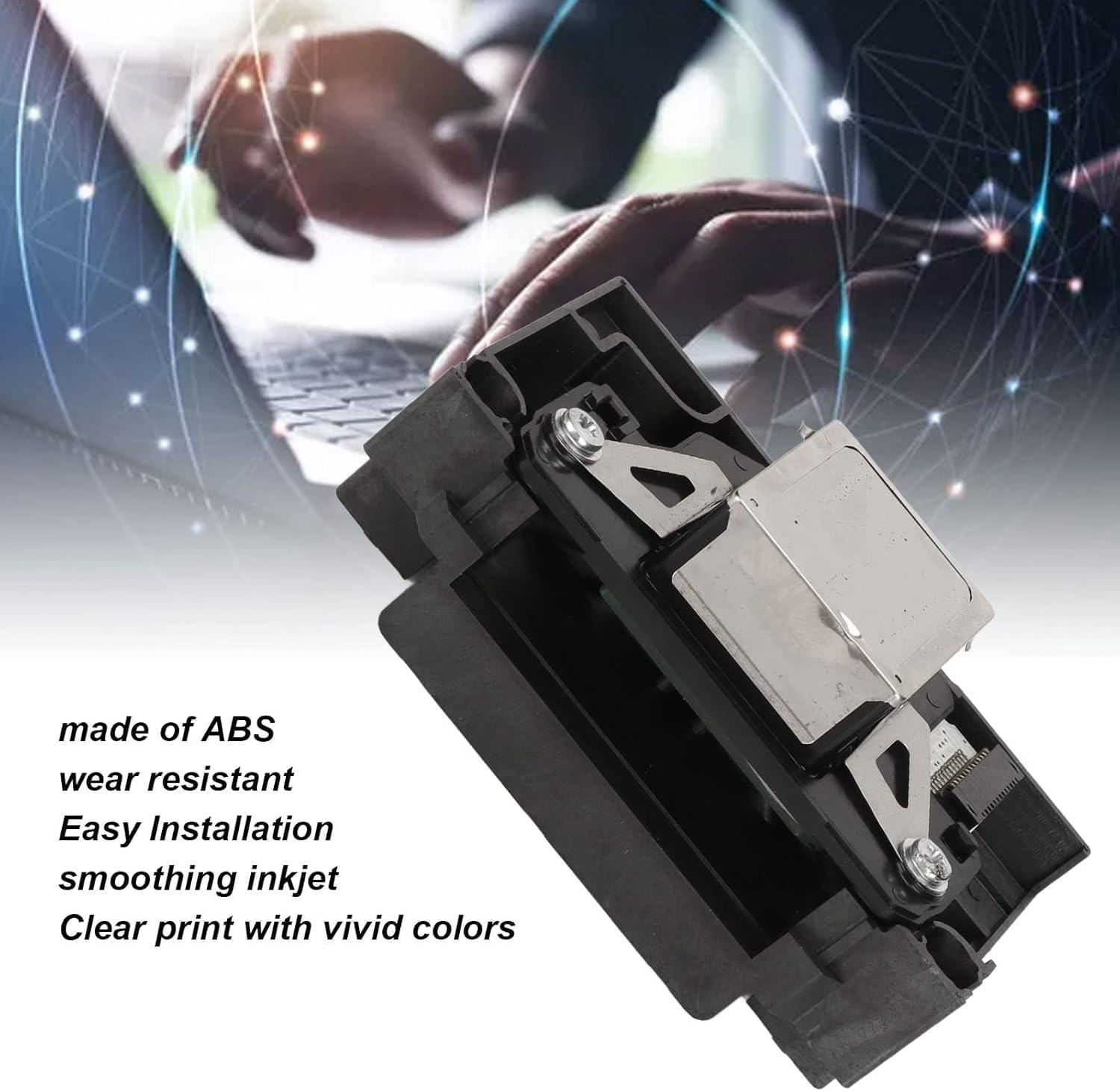 TOPINCN Office Printhead ABS Color Printhead Replacement R330 L800 L801 L805 R290 R280 T50 TX650 PX650 RX610 RX690 Print Head Color Printer Scanner Accessories