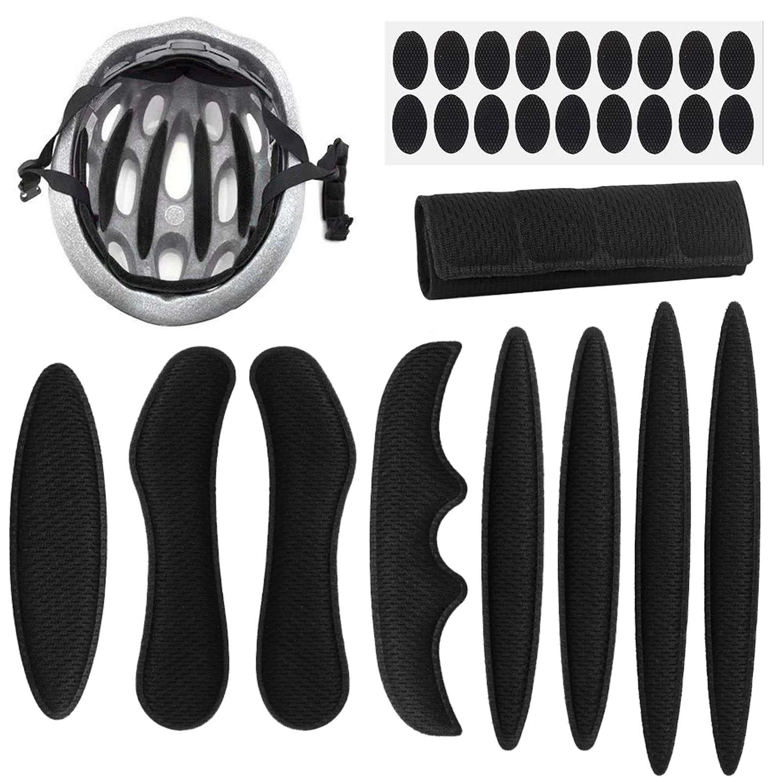 Kit Mousse EVA Noir Universel Kit De Coussinets De Remplacement Universels Pour Casque - En Mousse EVA Noire, Confort Amélioré Casque Para