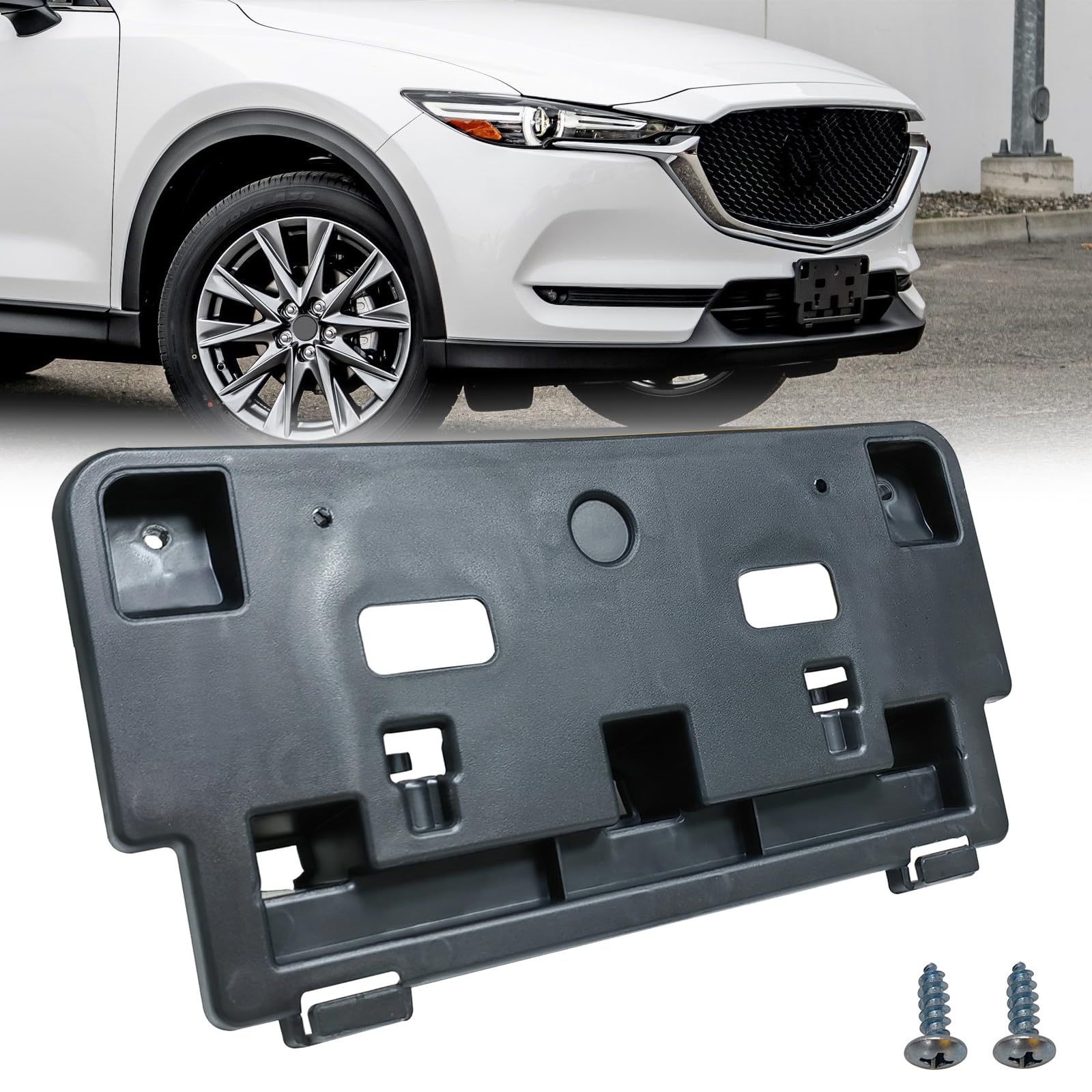 KYYET Front License Plate Frame Tag Mounting Bracket Holder Fits