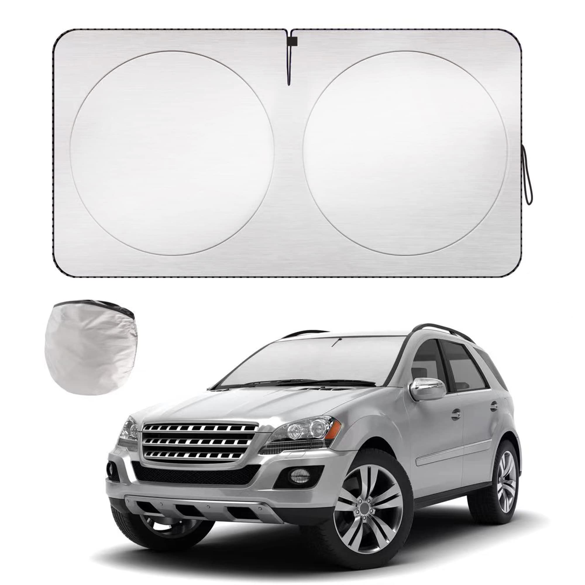 Photo 1 of *STOCK PHOTO FOR REFERENCE ONLY* Car Windshield Sun Shade 