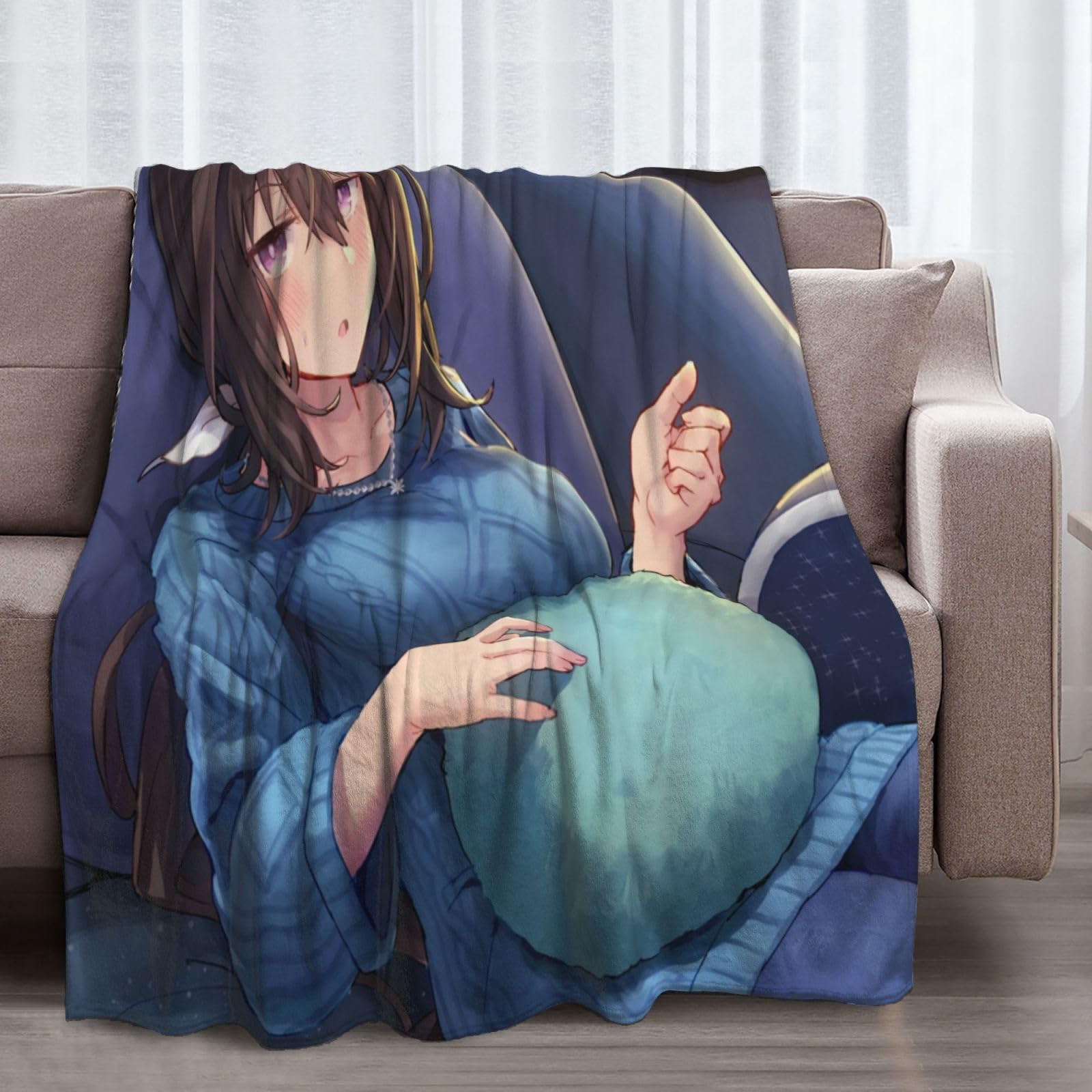 Amazon.co.jp: 毛布 ウマ娘 アドマイヤベガ ブランケット フランネル