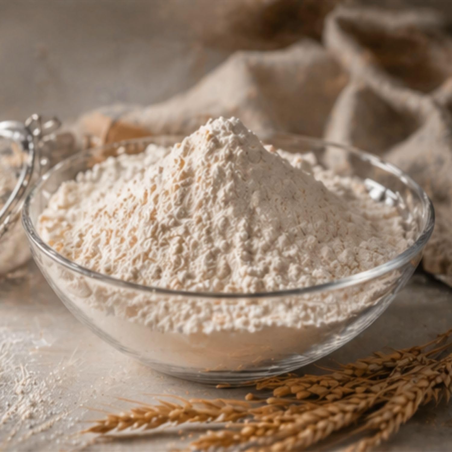 Lot de 20 Farines de Blé T55 1kg – 100% Blé Français – Fleur du Jura – Format 20kg Ultra Économique – Farine Cuisine & Pâtisserie