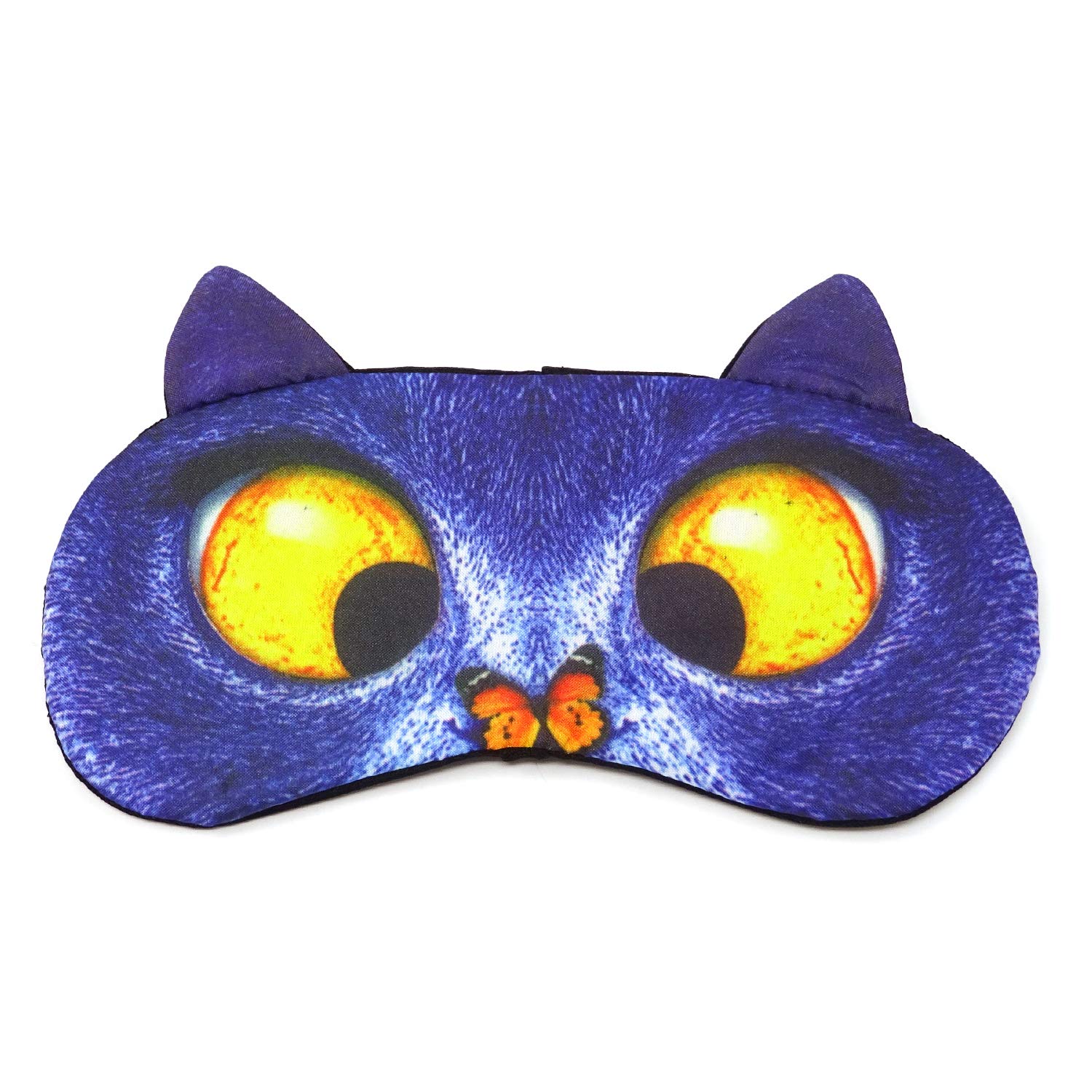 Honbay 3D Funny Eyeshade Sleep Eye Mask with Adjustable Head Strap for Travel Game Party Rest Sleeping etc