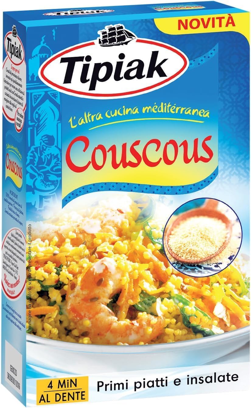 Italian Gourmet Cous Cous italiano 12 x 500g, Hartweizen-Grieß fein