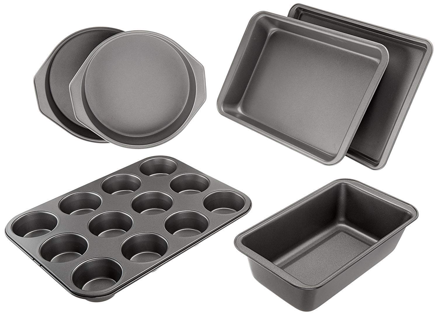 S_E 6-Piece Non-Stick & Microwave Safe Bakeware Set