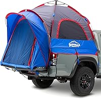 Vista 1 de Pittman - Truck Bed Tent with EZ-UP Design - Truck Tent for Camping - Includes Rain Fly, Extra Wide Entry, Oversize Air Mesh & Porch Cover - Premium