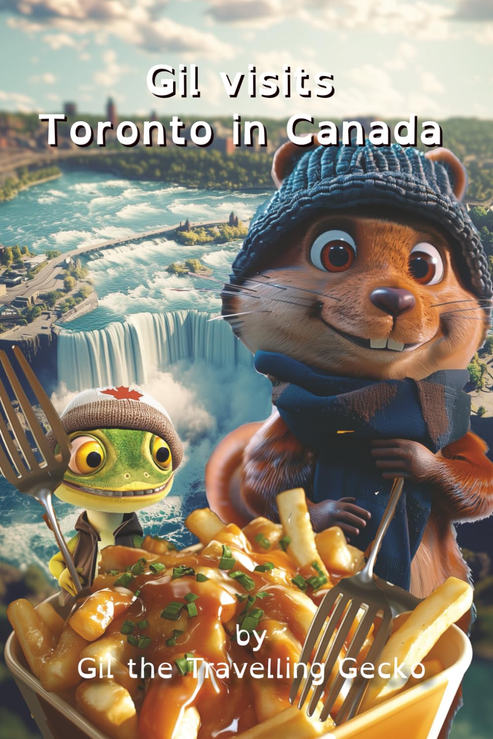 Gil Visits Toronto (Gil The Travelling Gecko (Colour Version))