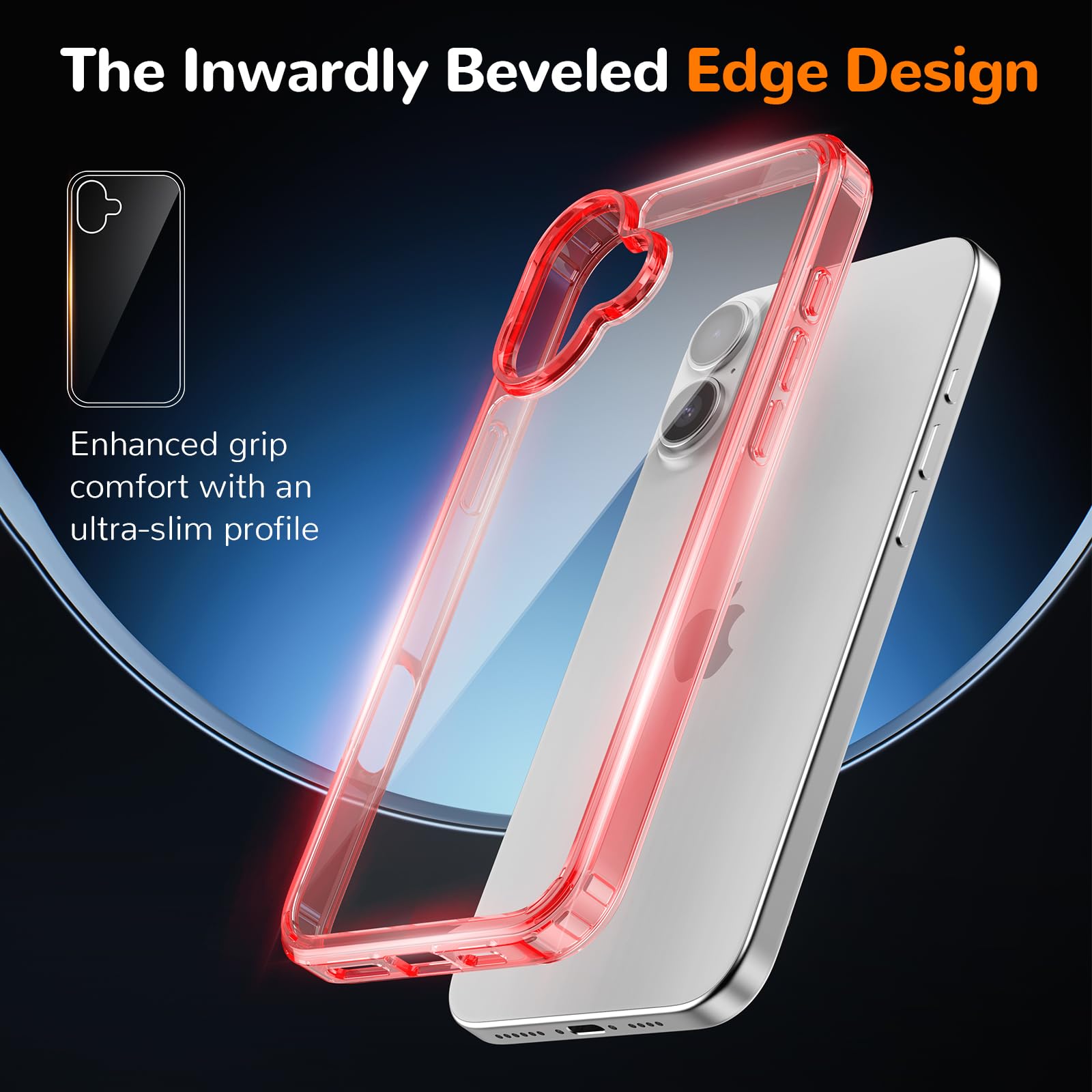 Clear Case for iPhone 15, Ultra Thin, Shockproof TPU Cover, Anti-Yellowing, Crystal Clear, Phone Case for Apple iPhone 15 - Clear — view 481