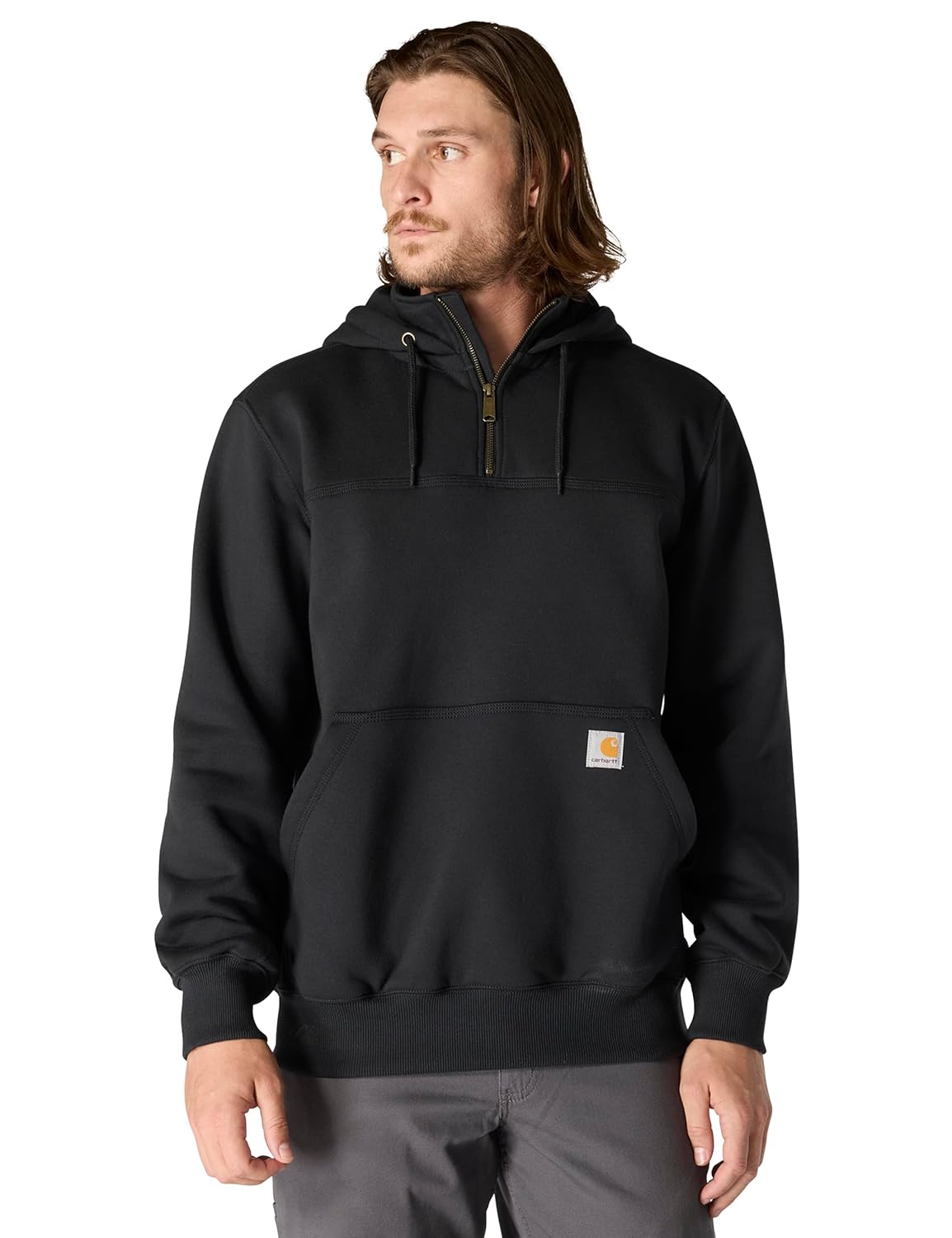 Carhartt Mens Paxton 1 4-Zip Sweatshirt