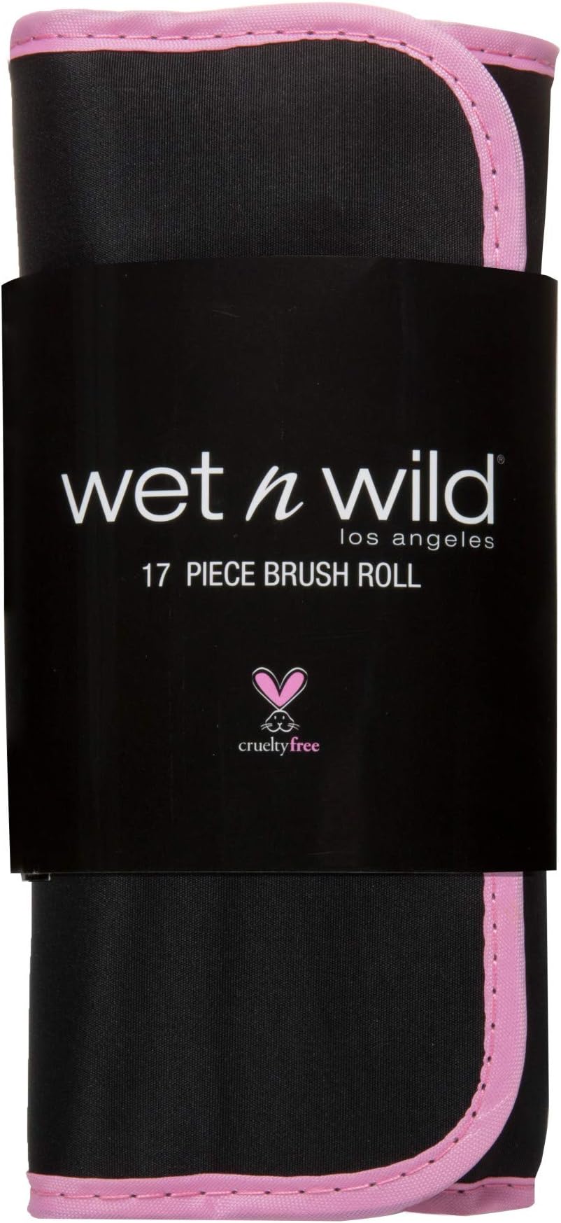 Makeup Brush Set By Wet n Wild Brush Roll 17 Piece Collection