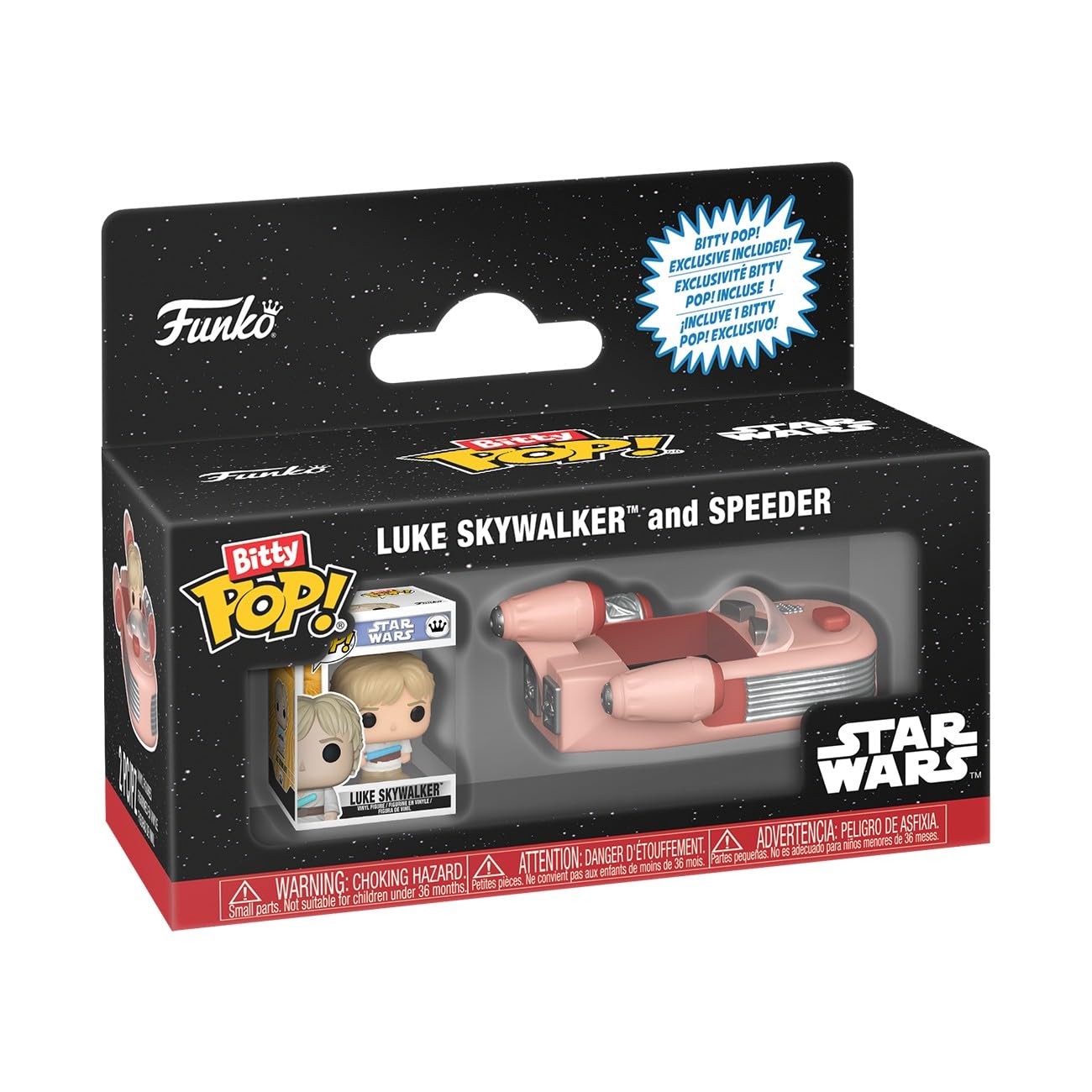 Disney - Funko Pop Star Wars ルーク レイア スピーダー セット Amazon.com: Funko Pop! Bitty Ride: Star Wars - Luke