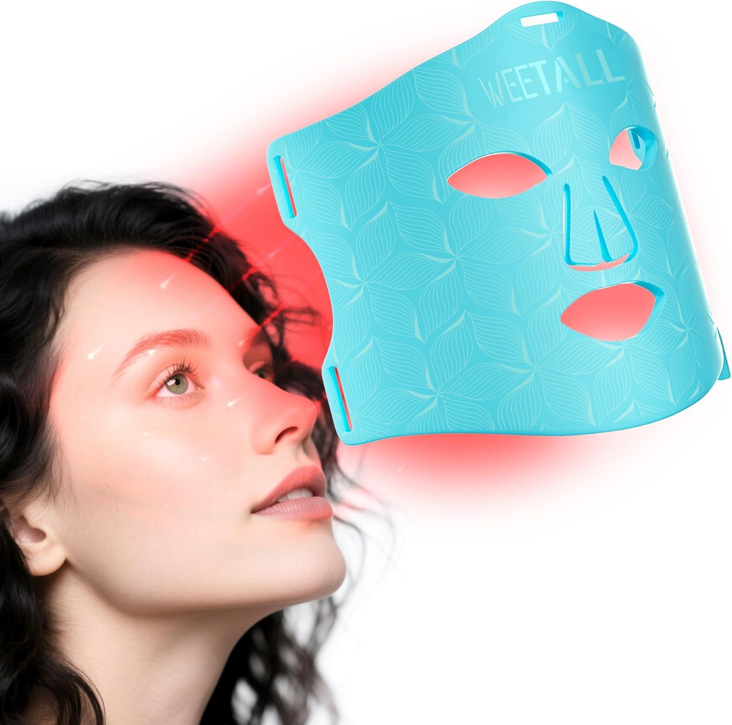 Infrared Red Light Therapy for Face 4 Light Mode Red Light Therapy with Cooling Home Use Beauty Equipment