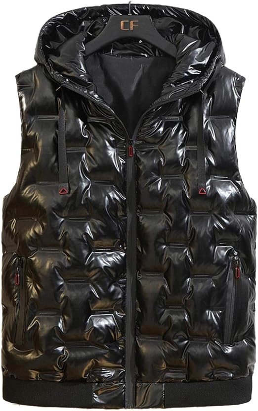 Outwears Plus Size 10Xl 9XL Autumn Winter Mens Sleeveless Jackets