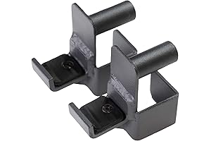 Fitness Reality Steel J-Hooks for Squat Rack Power Cage