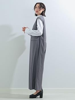 Ray BEAMS スーツ ディテール サロペット Ray BEAMS（レイビームス）の「Ray BEAMS / スーツ ディテール