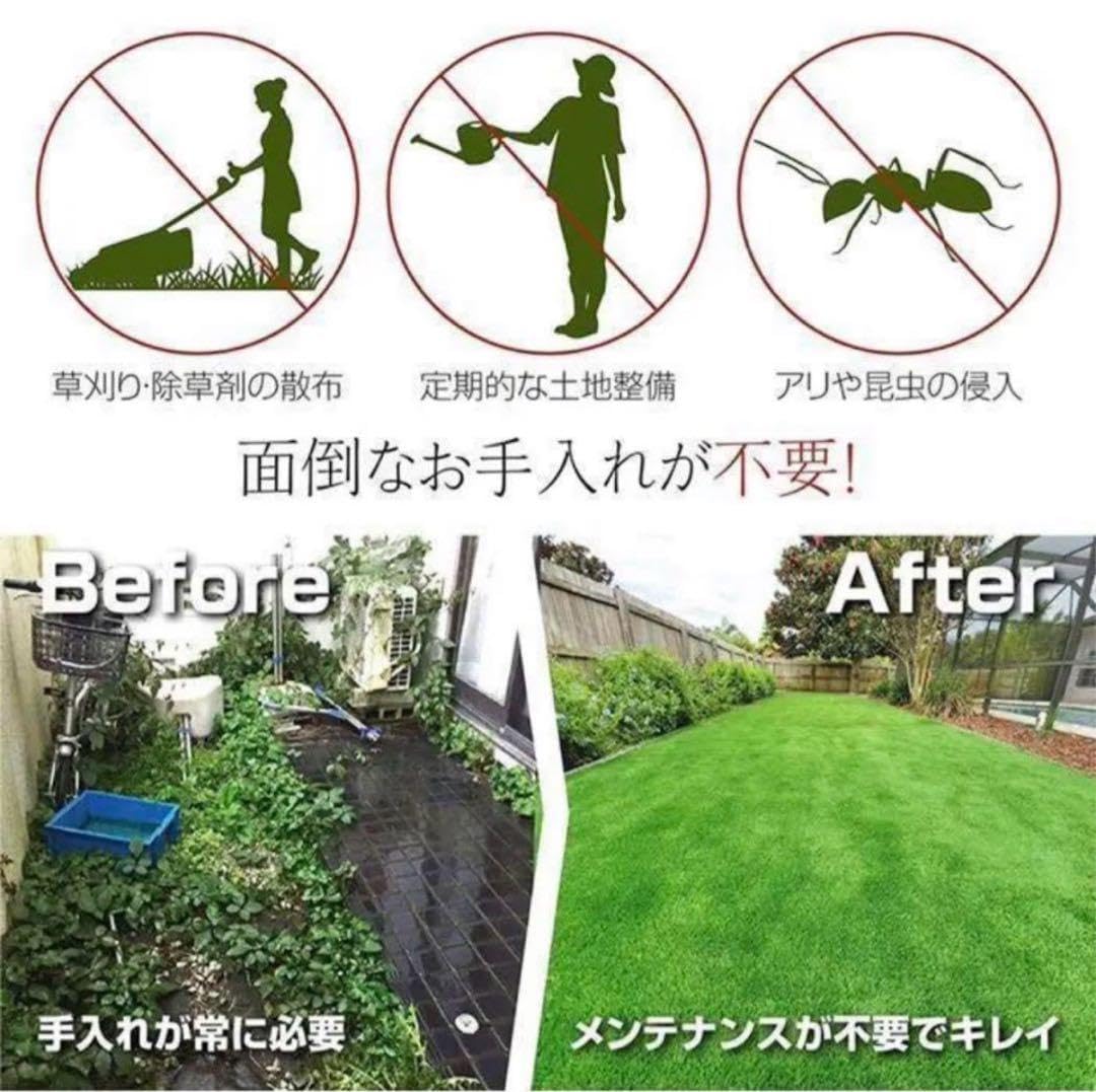 人工芝 2m×10mロール庭 芝丈35mm 人工芝マット 芝生 密度2倍 高耐久 Amazon.co.jp: 人工芝 2m×10mロール庭 芝丈35mm 人工芝マット 芝生