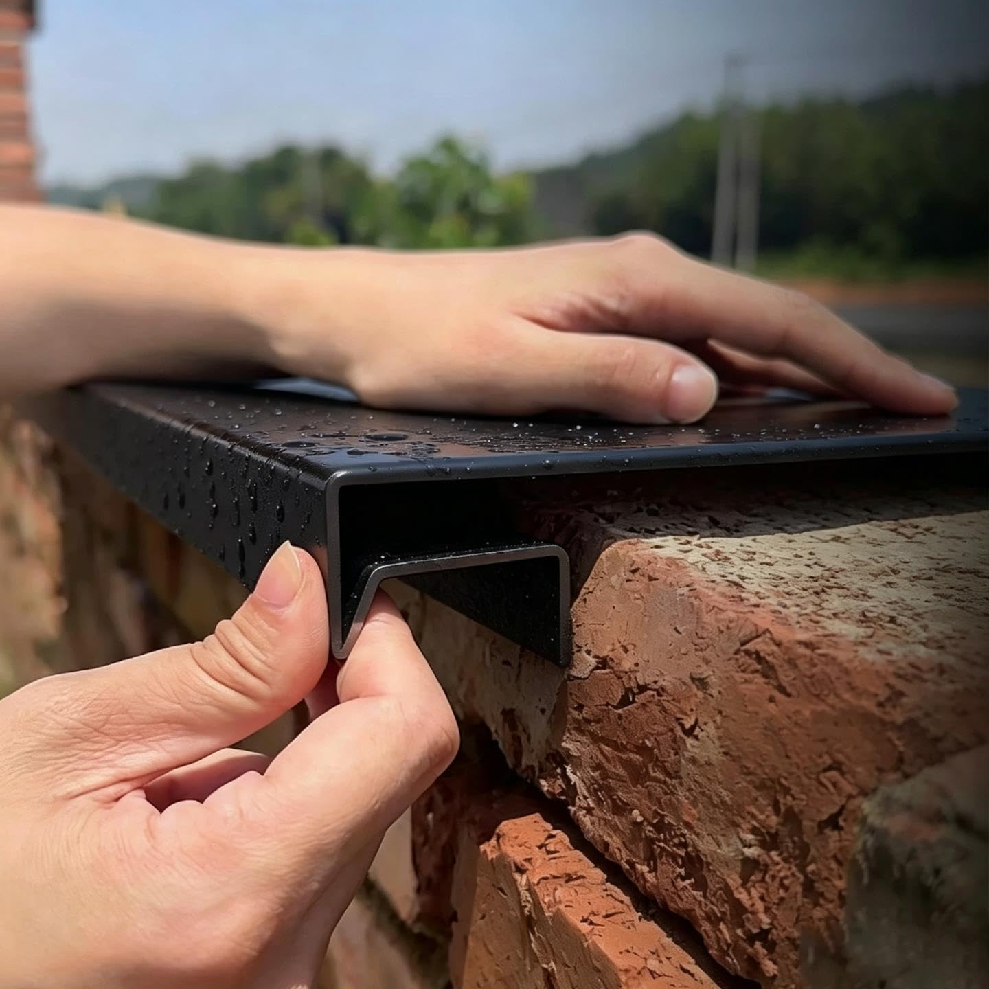 Remate Impermeable Para Paredes Exteriores De Ladrillo, Hormigón Y Piedra