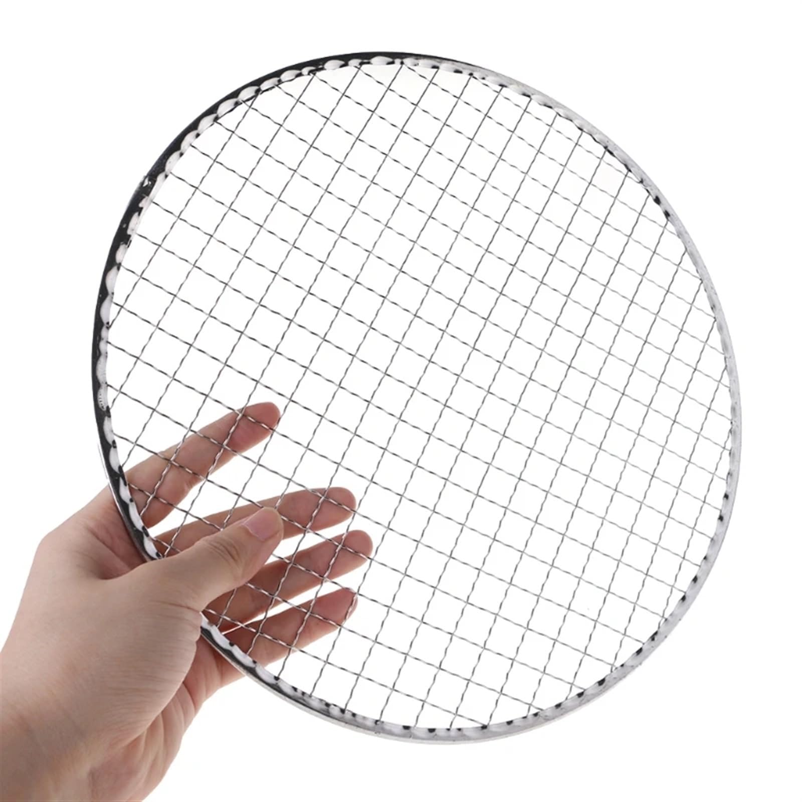 Griglia di ricambio per barbecue da 30 cm, per cucinare all'aperto, perfetta per verdure, carne, pesce e frutti di mare, ideale per campeggio, grigliate e affumicatori