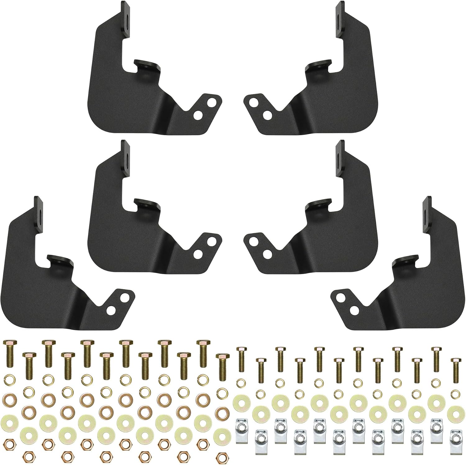 Westin 20-14015 Black Outlaw Drop Nerf Step Bars fits 2015-2022 Colorado Canyon Crew Cab 1 Pair