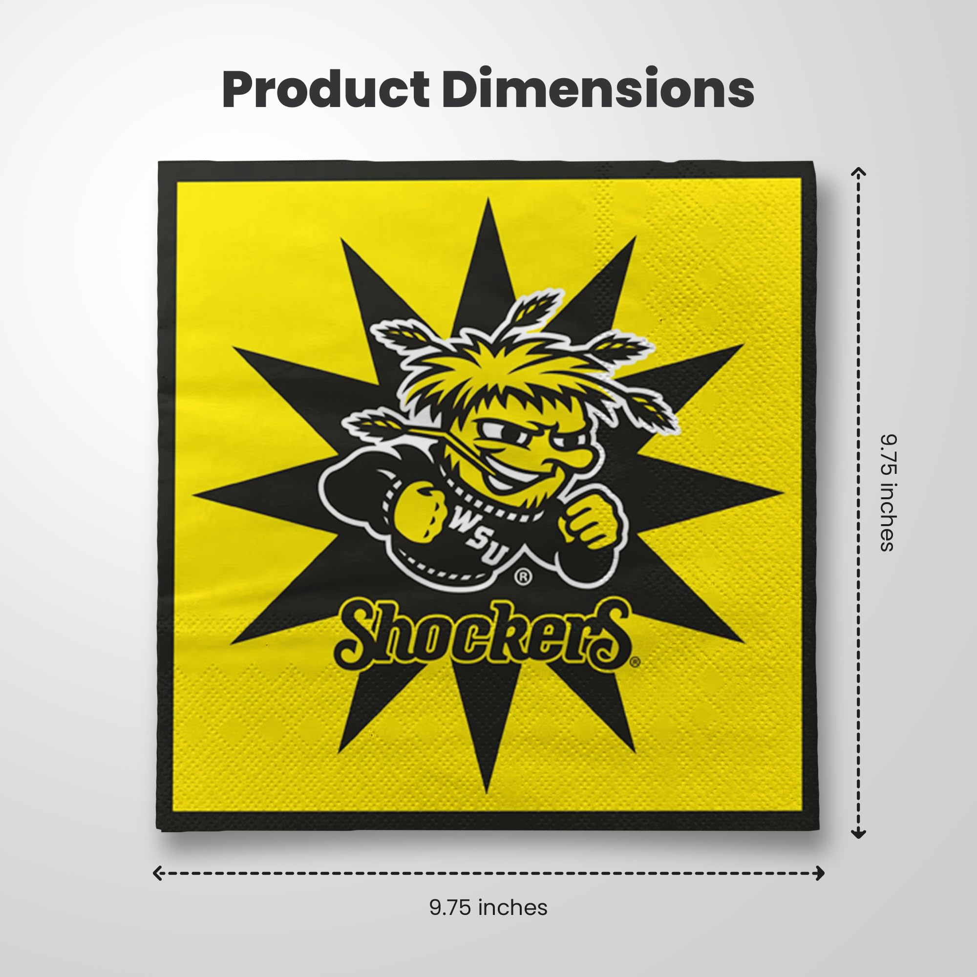 Wichita State Luncheon Napkins