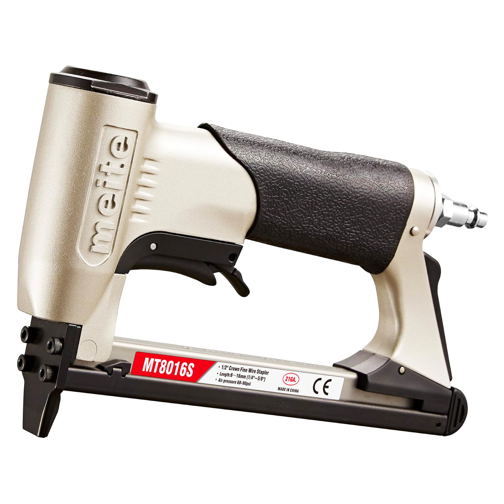 Meite MT8016S, agrafeuse tapissier pneumatique, type 80, 6-16 mm