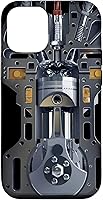 Vista 28 de Mecánico Motor Metal Pistón Cilindros Metal PC Case para iPhone 17