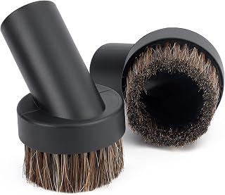 Brushes for Henry Hoover Attachments, Migaven 2pcs Hose Brushes for Henry Hetty Head Parts and Accessories Universal Replacement Round Horse Hair Dusting Suction Nozzle Cleaner Dust Brush Tool 32mm