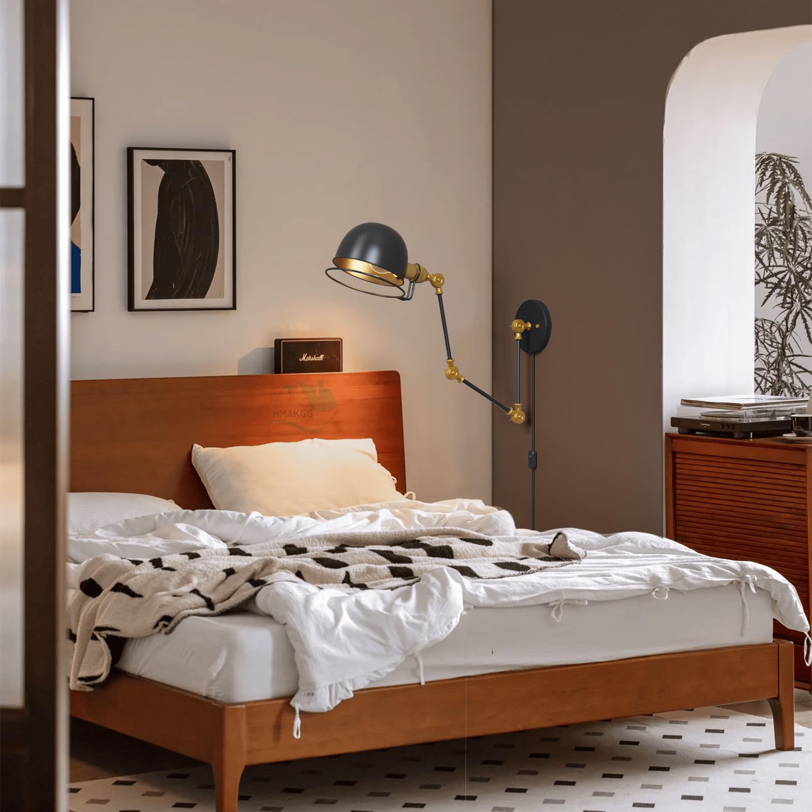 Applique Murale Avec Interrupteur Marche Et Prise Lampe De Chevet Moderne Vintage Macaron Applique Murale E27 Bois Applique Murale Convient Pour Salon Et Chambreblanc 88443324