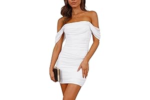 White Short Lace Graduation Dress for Women