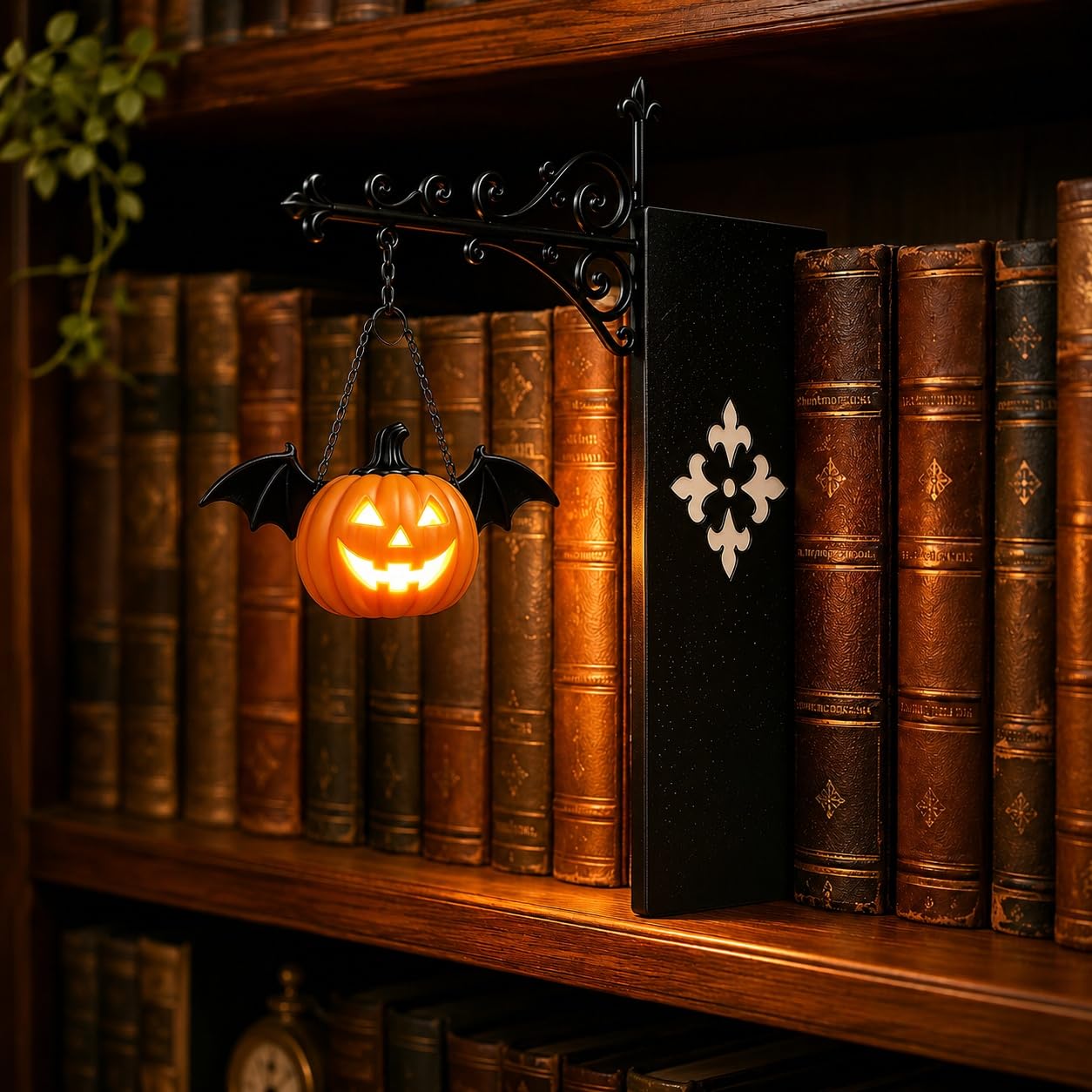 Bookshelf Lantern,Book Nook Lights,Library Lantern-Decorative Bookshelf Lighting,Vintage LED Reading Lamp for Desk & Shelf,Warm Glow Mini Bookcase Light,Home Decor Gift for Book Lovers (Style-C)
