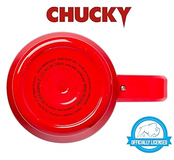 Amazon.com: Silver Buffalo Chucky Wanna Play Stainless Steel