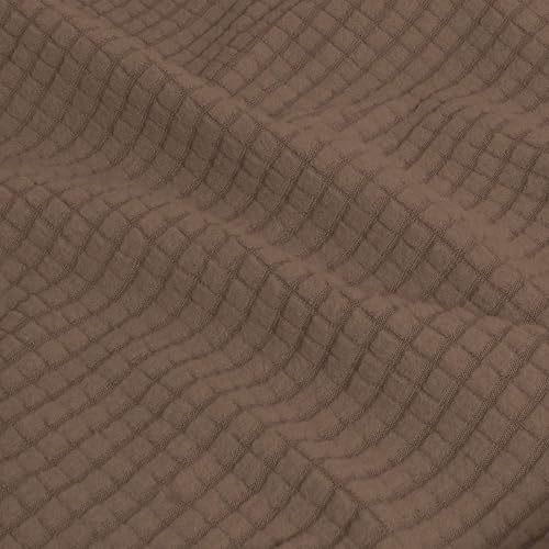 Miniatura 5 de Easy Going - Funda elástica para sofá, lavable, para 3 cojines separados, tela elástica de licra estilo Jacquard, protector de muebles, para niños