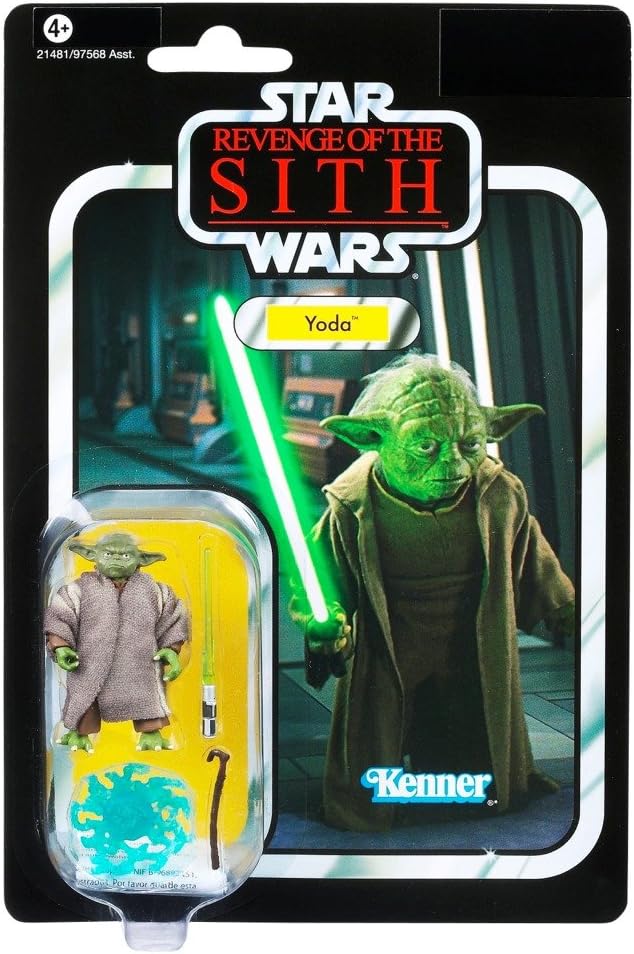 Star Wars Vintage Figure Yoda 2.25" TALL