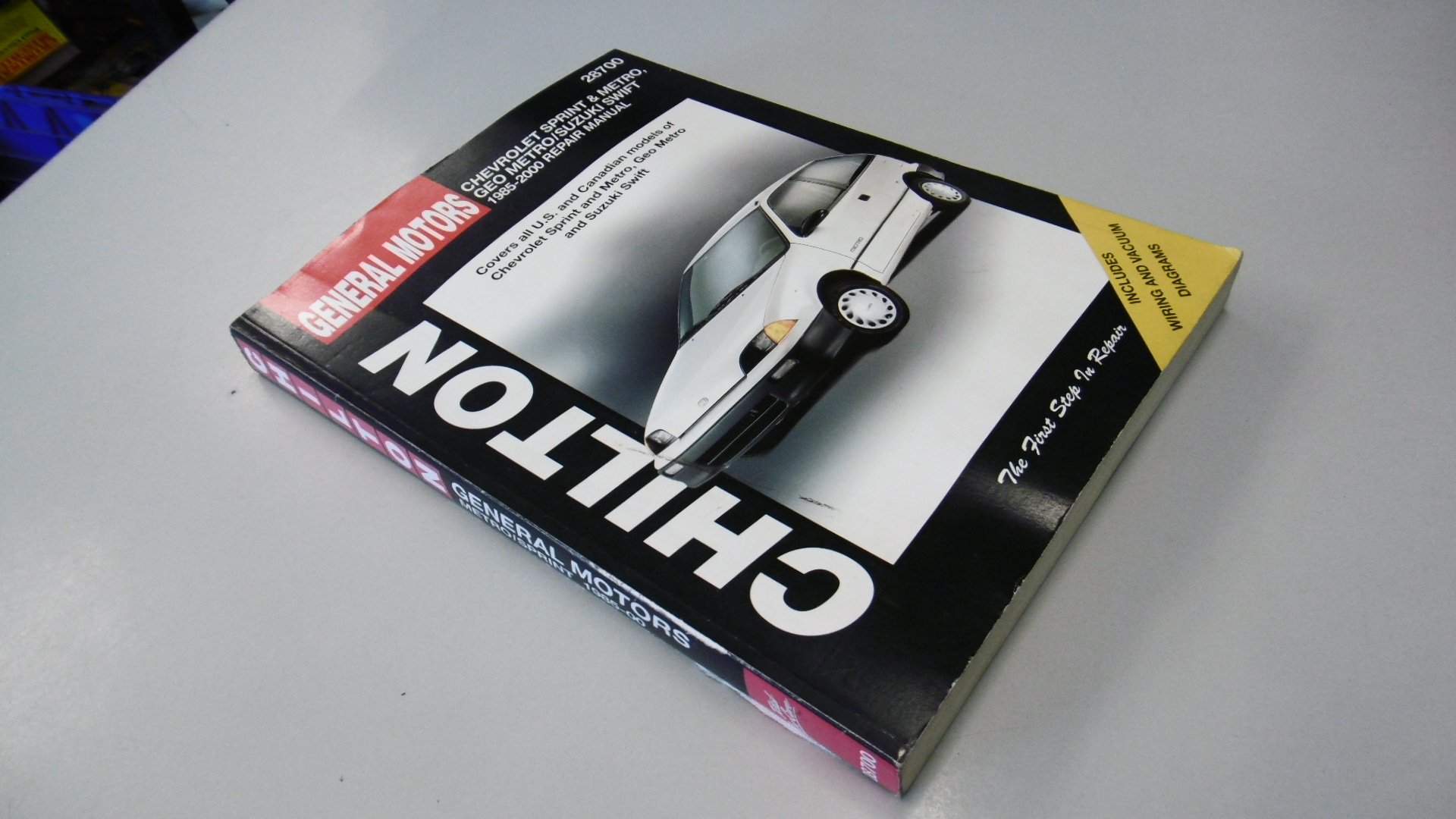 Buy Chevrolet Metro & Sprint, Geo Metro & Suzuki Swift (85 - 00) (Chilton) (Chilton's Total Car Care Repair Manual) — BookShops.in