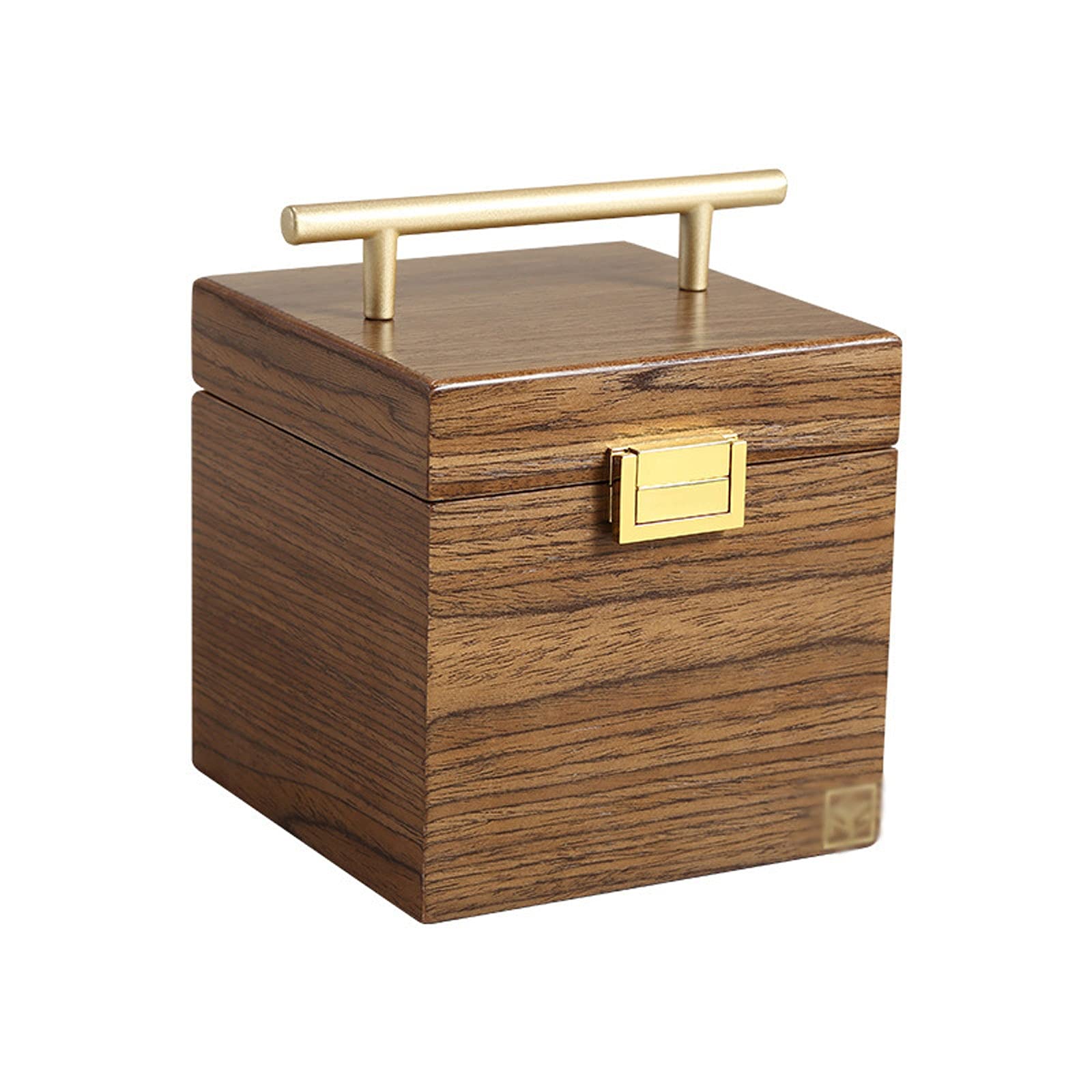 Jewelry Box Solid Wooden Jewelry Box for Women Jewelry Armoire Ring Necklacel Gift Storage Box Travel Organizer with