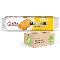 Vista 8 de Costa Galletas de mantequilla – Galletas de galletas con rico sabor a mantequilla – 24 paquetes de aperitivos (4.9 onzas cada uno) – Golosinas