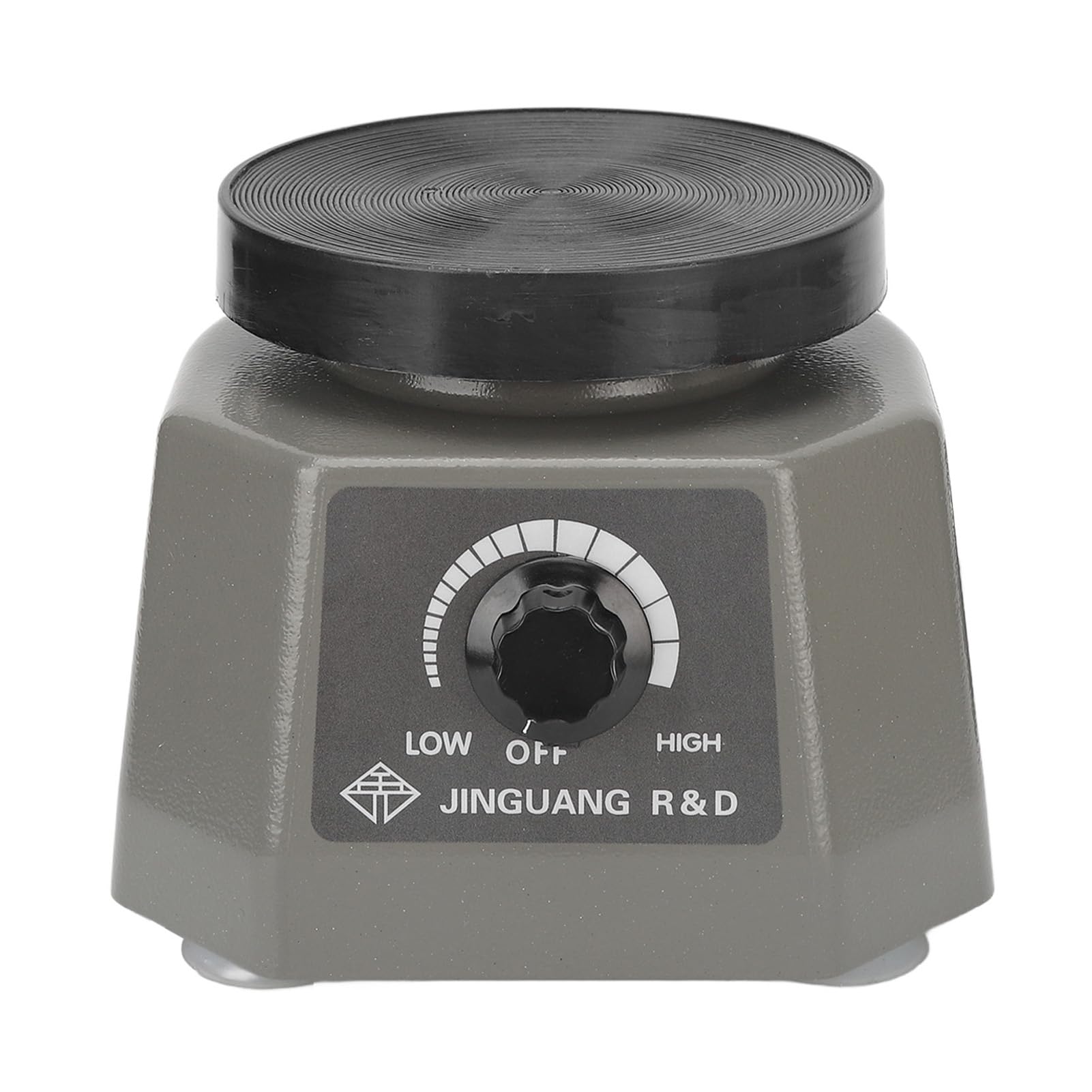 Vibromasseur Dentaire 10,2 Cm Oscillateur de Laboratoire Shaker Rond, Machine D'équipement de Vibrateur de Laboratoire Dentaire pour Mélanger le Plâtre, le Gypse, le Moulage de