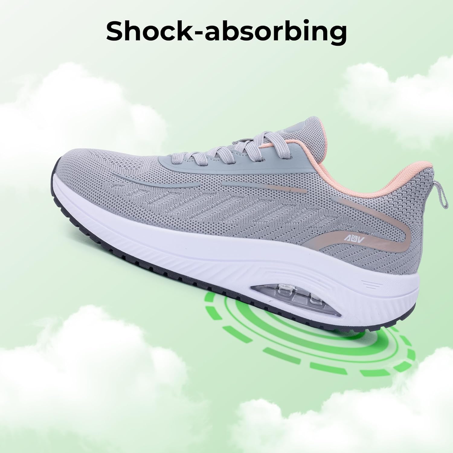 IIV Womens Walking Shoes Arch Support Casual Gym Workout Orthotic Fashion Sneakers for Plantar Fasciitis Pain Relief US 5.5-11 - Image 6