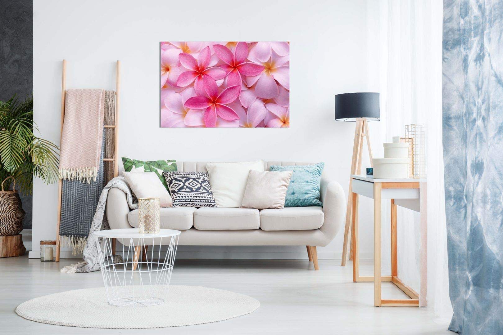 Panther Prints Stampa su Tela, Rosa, 46x31 cm (18x12in Panther Prints Stampa su Tela, Rosa, 46x31 cm (18x12in