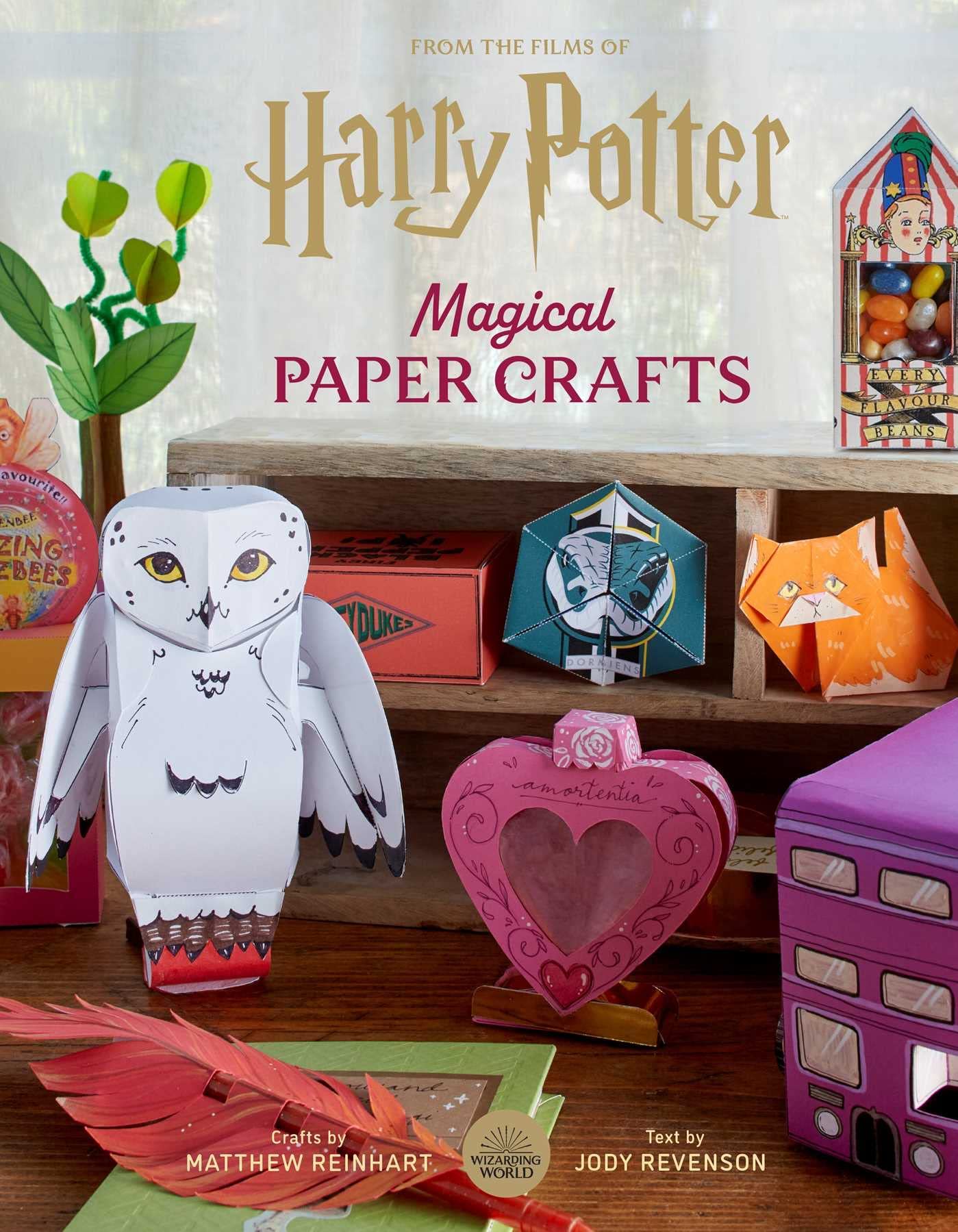 Harry Potter: Magical Paper Crafts by Matthew Reinhart PAPERBACK 9781803363493