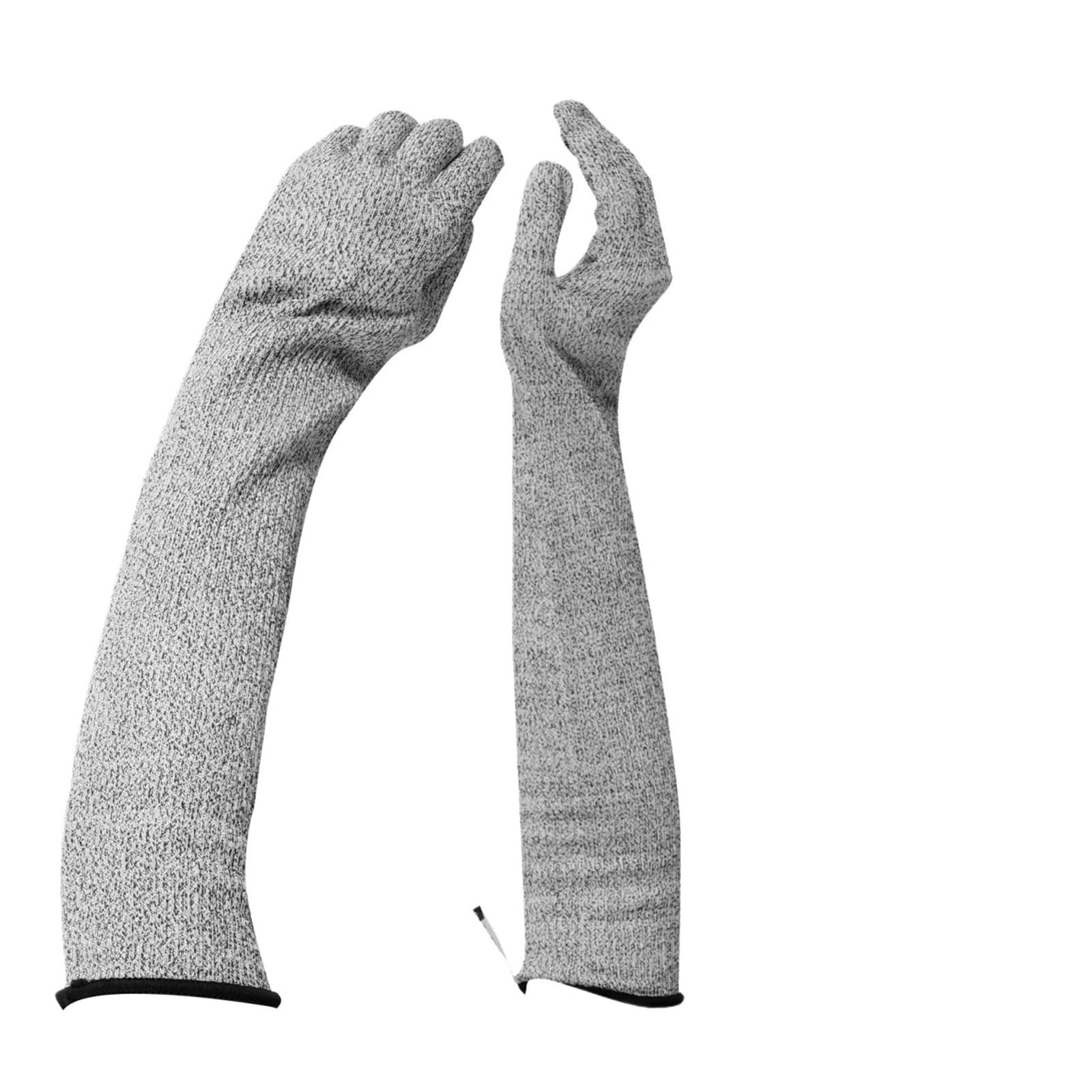 Gartenhandschuhe Schnittfeste Ärmel, Sicherheits- und Durchstichschutzhandschuhe mit vollem Finger, atmungsaktiv, langer Armschutz for den Armarbeitsschutz(3 Pairs)