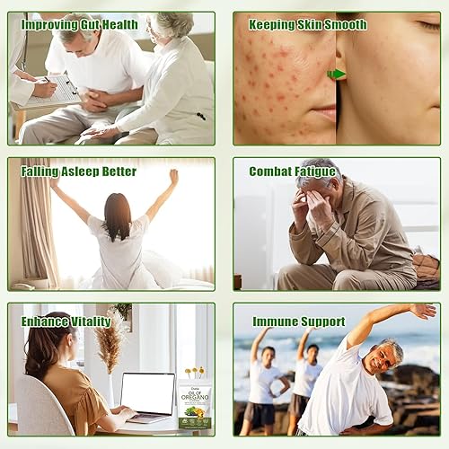 Miniatura 4 de Aceite de orégano de Ovela con aceite de semilla negra, aceite de cápsulas blandas de orégano, suplemento puro y natural, apoyo inmunológico  Mejora